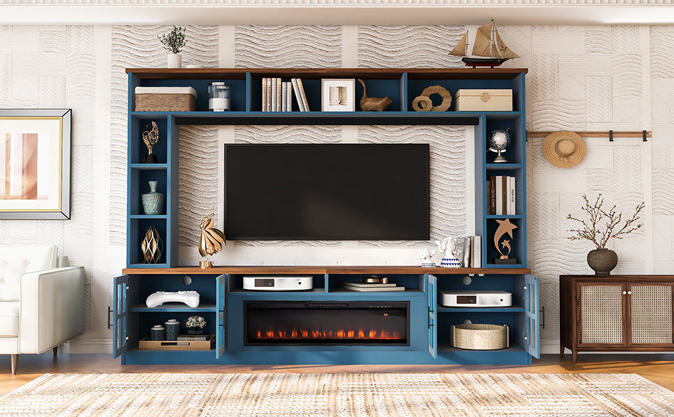 U-Can 95.5" TV Wall Unit - Storage & Bookshelves