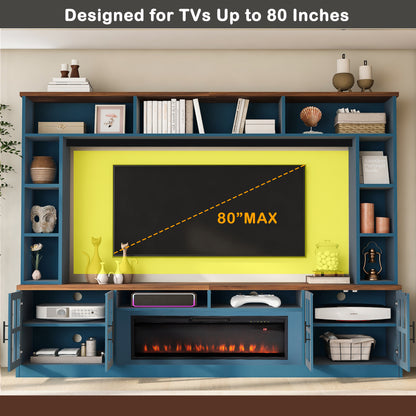U-Can 95.5" TV Wall Unit - Storage & Bookshelves