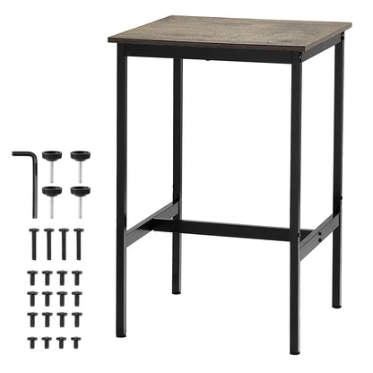 24 in Bar Table Height Pub Table Cocktail Coffee Counter Desk Kitchen Dining