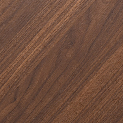 47.2" Round Walnut Wood Dining Table - Seats 6