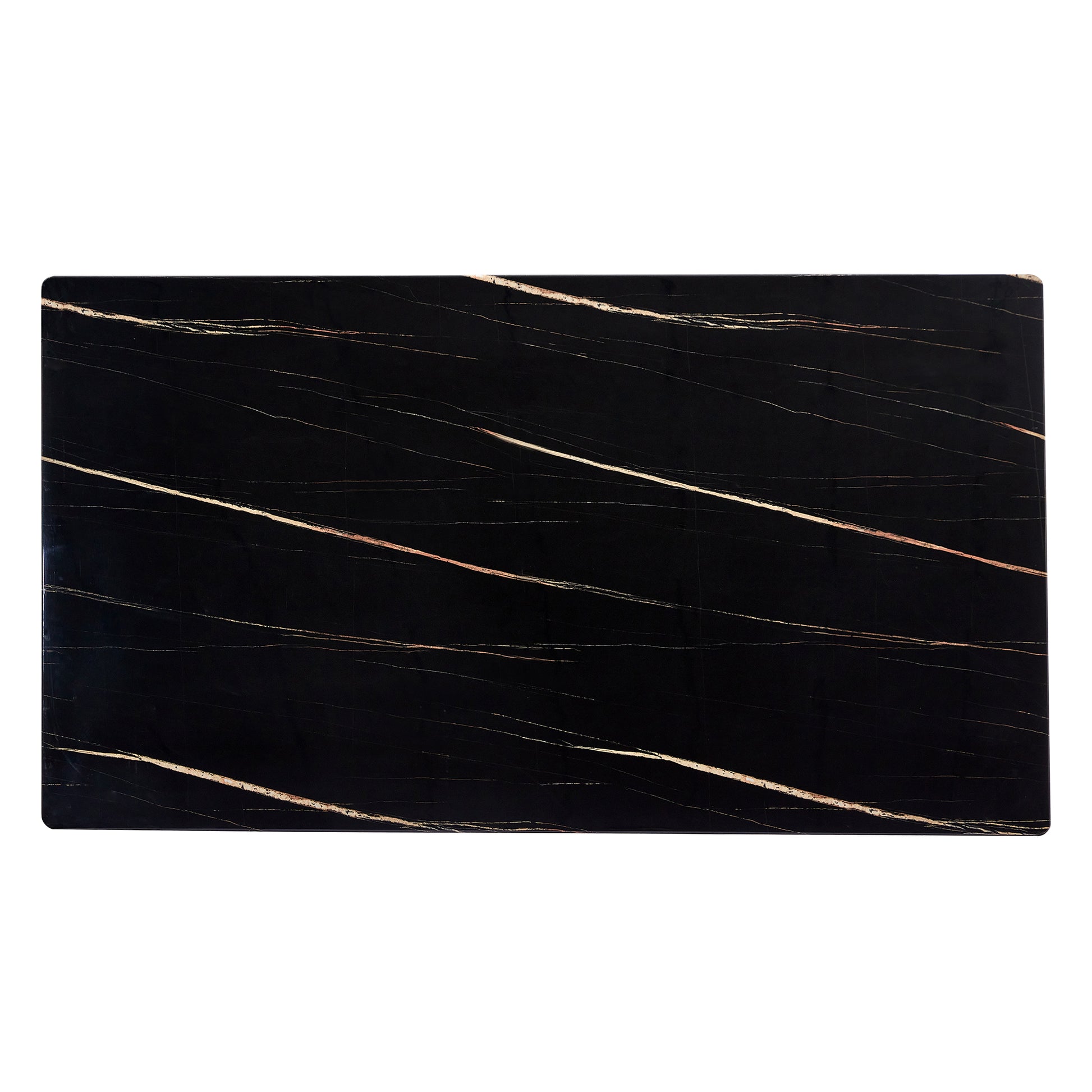 Black Glass Dining Table: Modern Kitchen and Dining Room Centerpiece