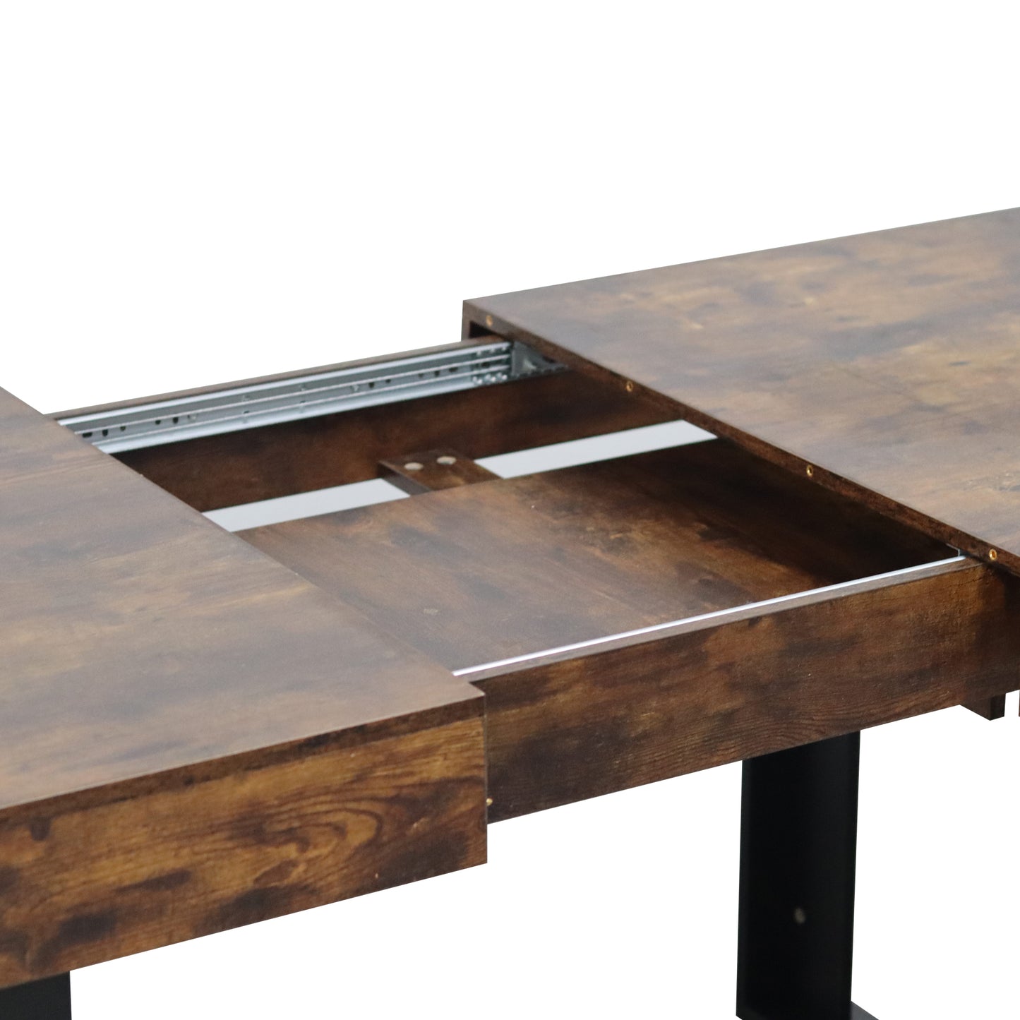 Expandable Dining Table - 6 8 10 Person Wooden Table