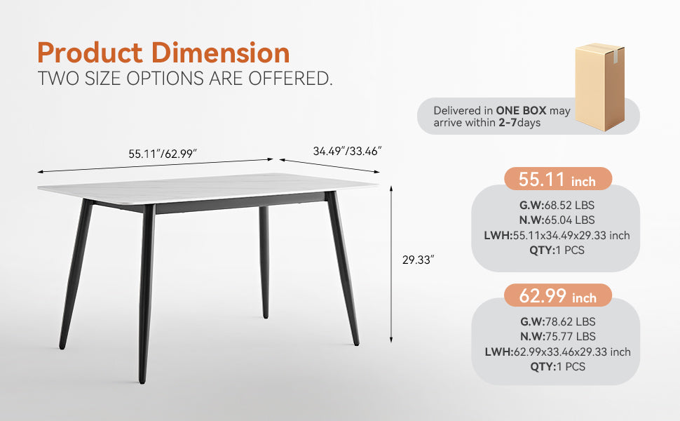 Modern Ceramic Dining Table with Iron Base for Kitchen Storage