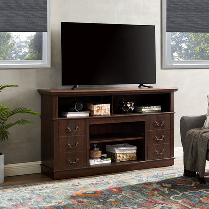 Espresso MDF TV Stand - 60" TV Console Table