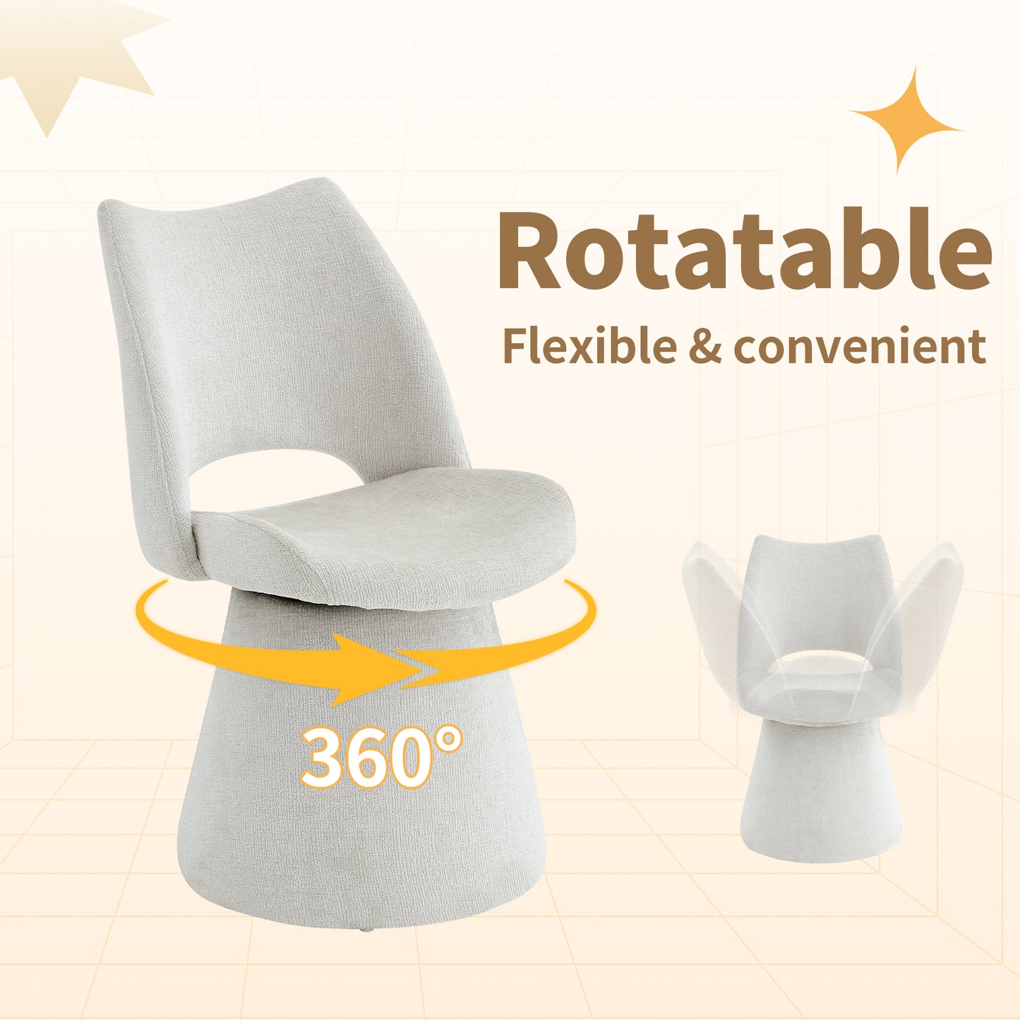 Modern Velvet Dining Chairs with Metal Frame for Kitchen Storage