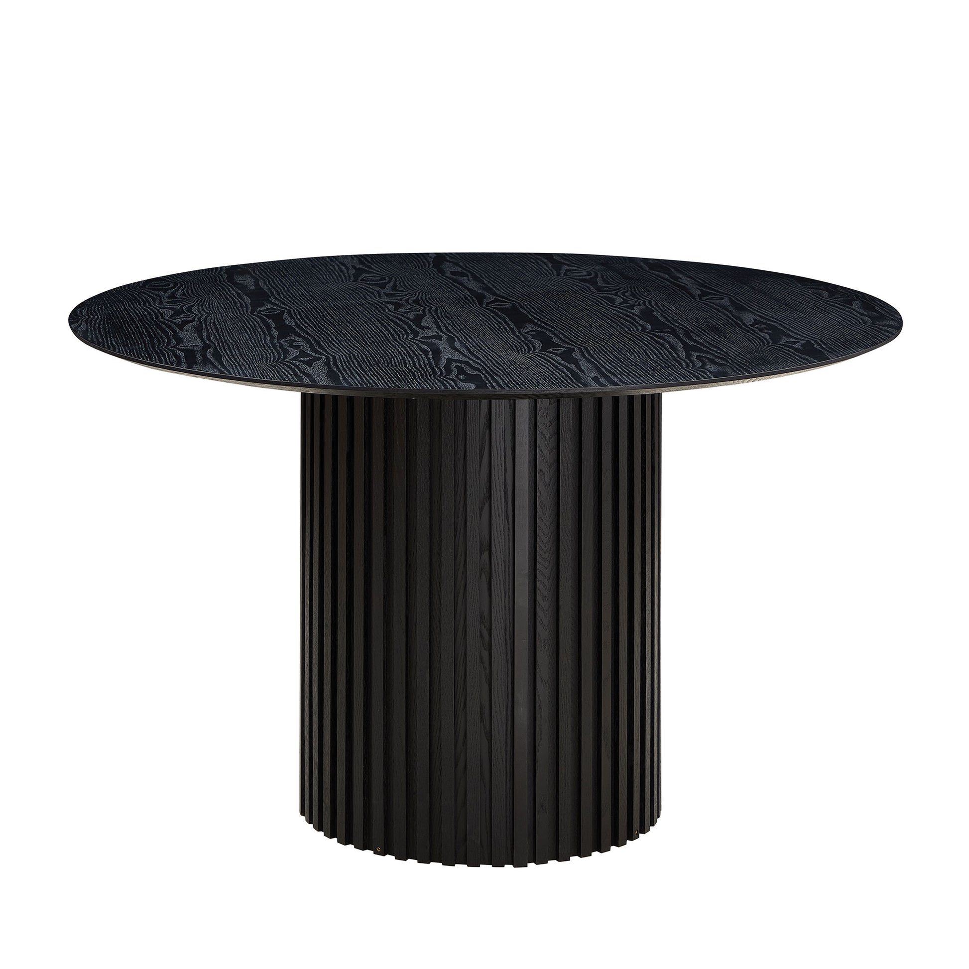 Black Mid Century Modern Dining Table - 46.5" x 46.5"