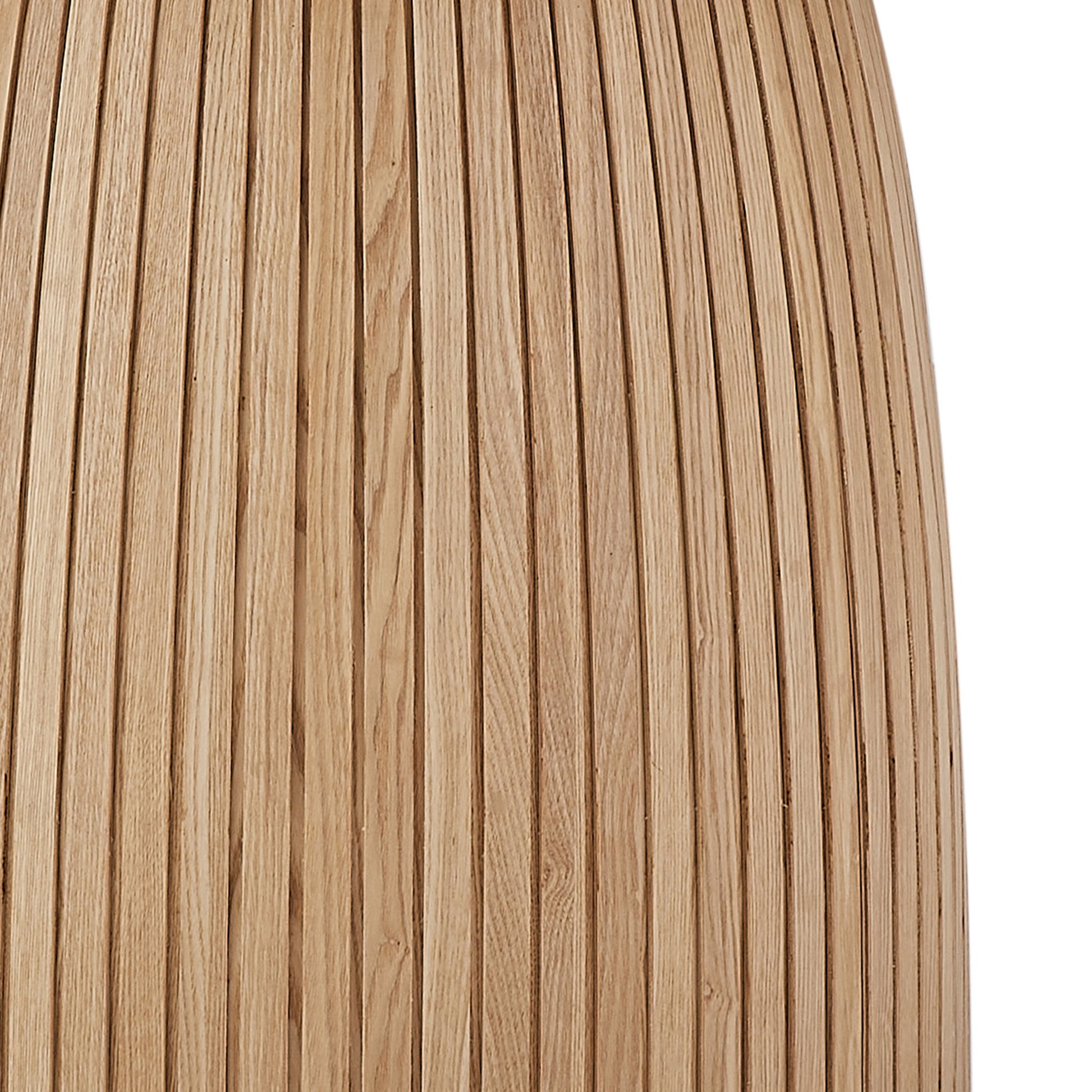 Round Dining Table - Oak MDF Kitchen Table 47.24" for Dining Room