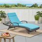 Set of 2 Outdoor Chaise Lounge Cushions  (Without Chaise Lounge)