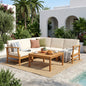PERLA 6-PCS SOFA SET, CREAM