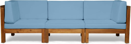 OANA - 3-PIECE SOFA SET, BLUE