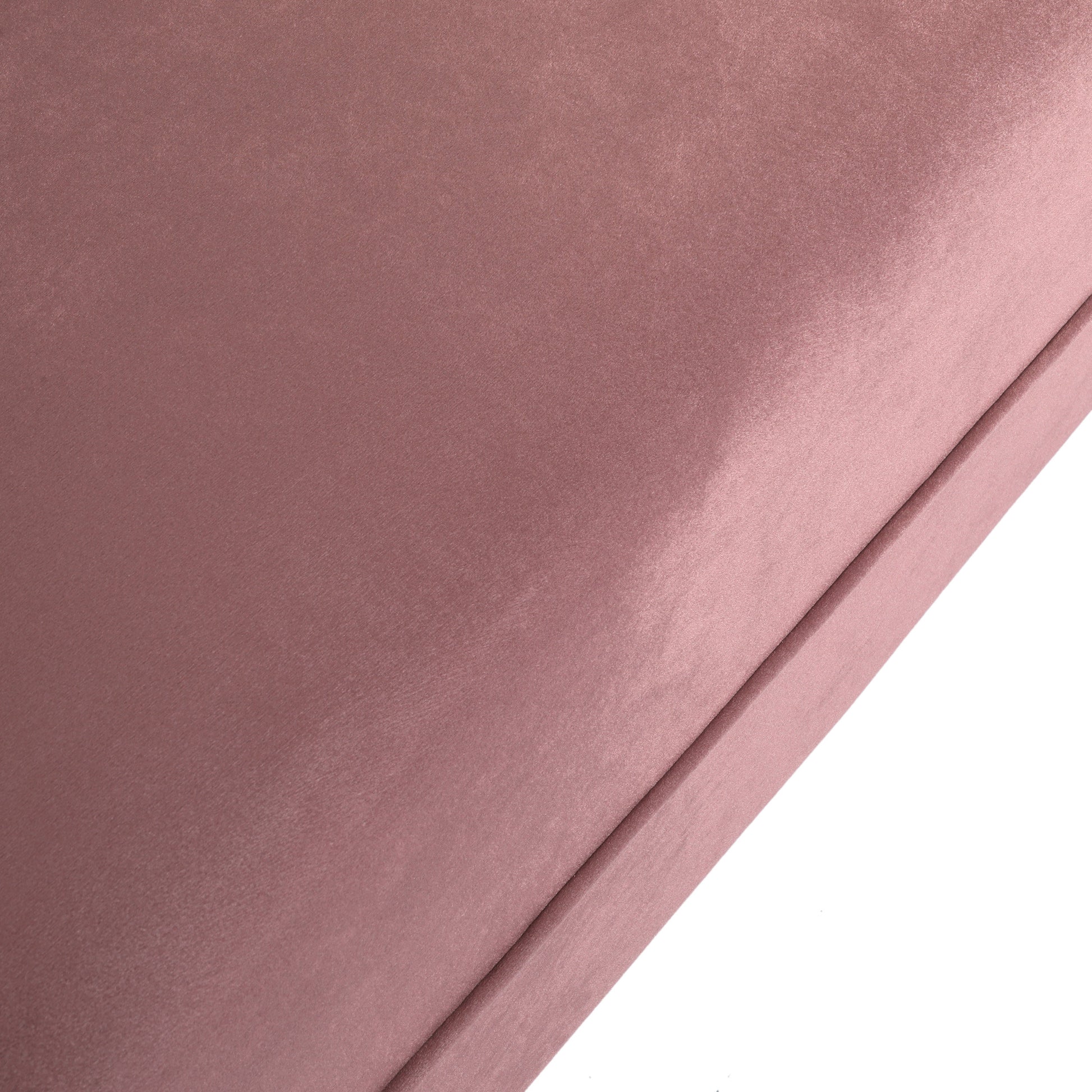 Blush Velvet 3-Seater Sofa - 83.25" Wide for Living Room