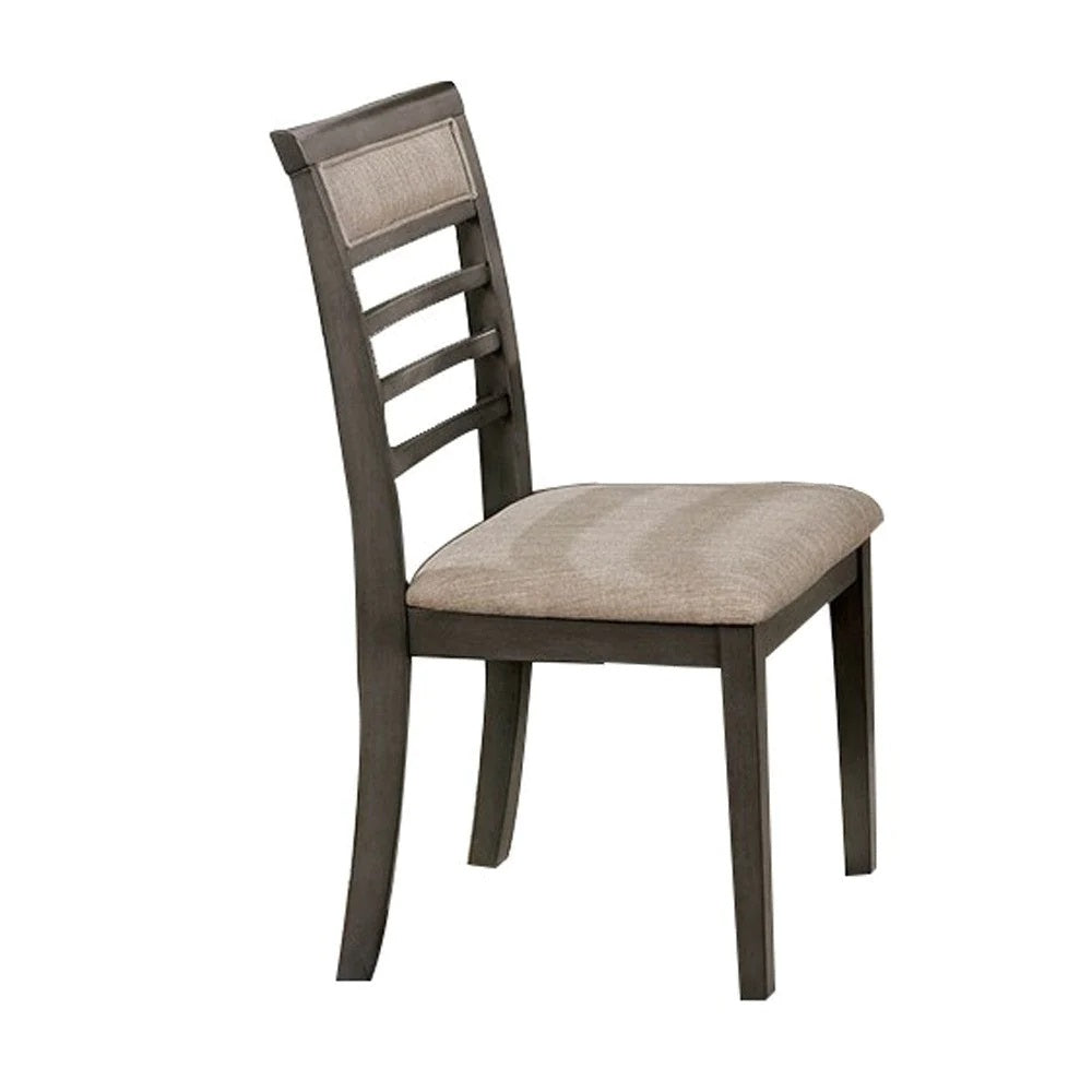 Gray Rectangular Dining Table Set with Chairs for Dining Room