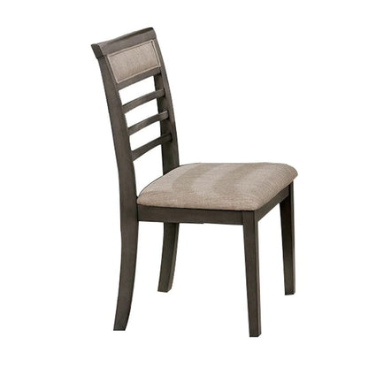 Gray Rectangular Dining Table Set with Chairs for Dining Room