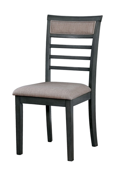 Gray Rectangular Dining Table Set with Chairs for Dining Room