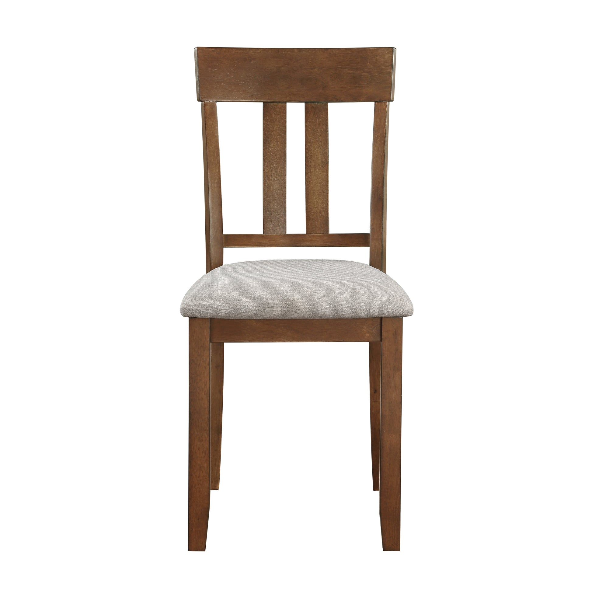 7 Piece Cherry Wood Dining Table Set with 6 Chairs