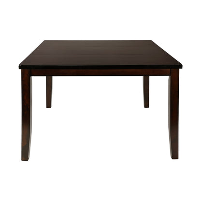 Extendable Cherry Dining Set for Dining Room with 6 Chairs