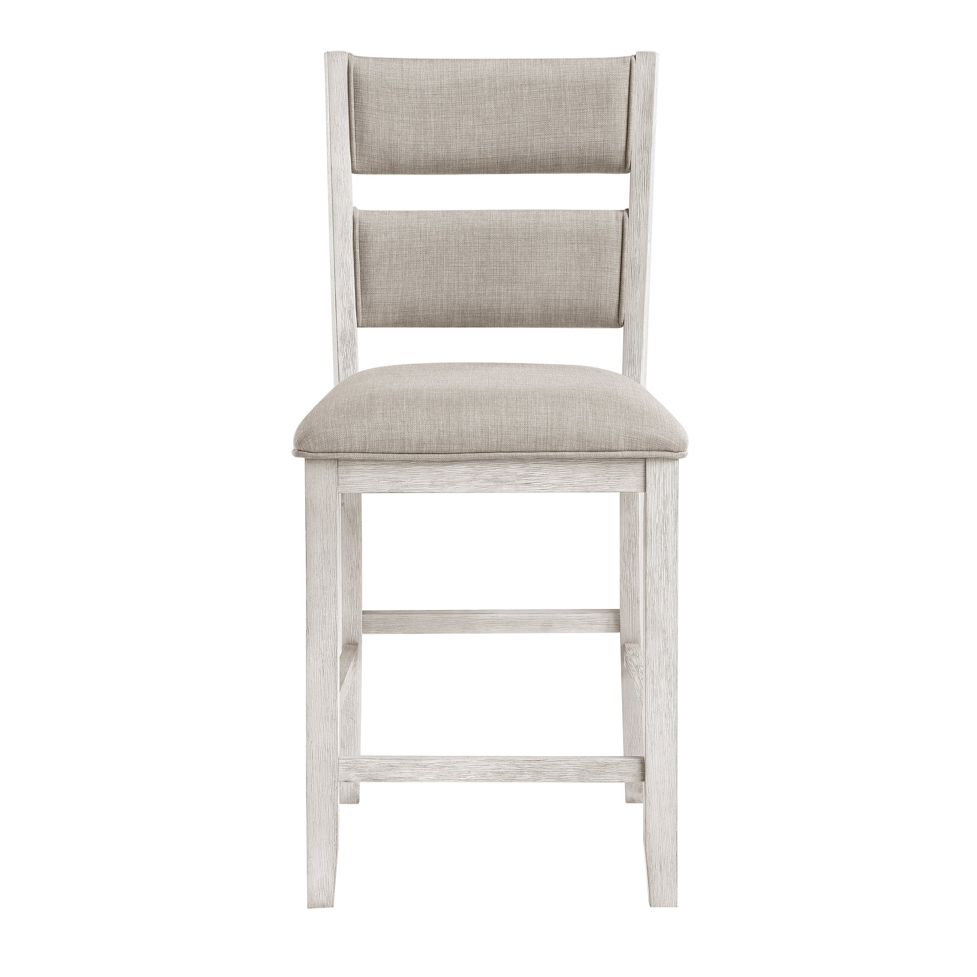 Farmhouse Dining Set Antique White Wood Table with Storage for 4