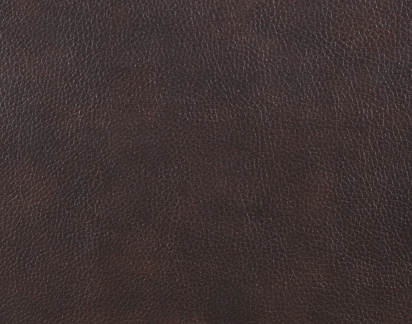 Dark Brown Leatherette Reclining Sofa - 73" Primary Living Room