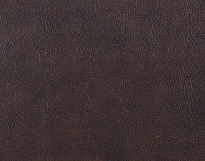 Dark Brown Leatherette Reclining Sofa - 73" Primary Living Room