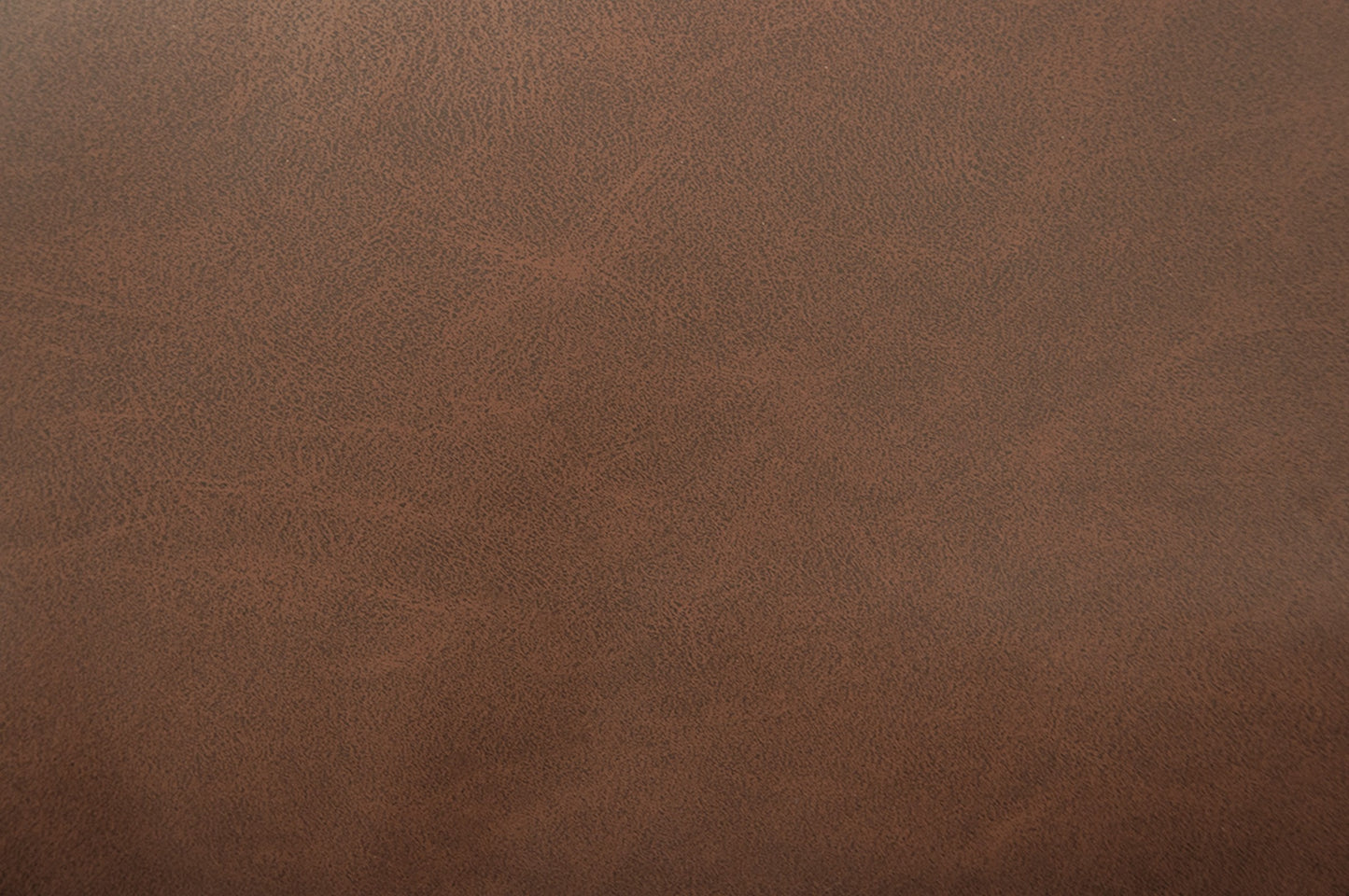 Modern Brown Faux Leather Reclining Sofa - 3 Seat
