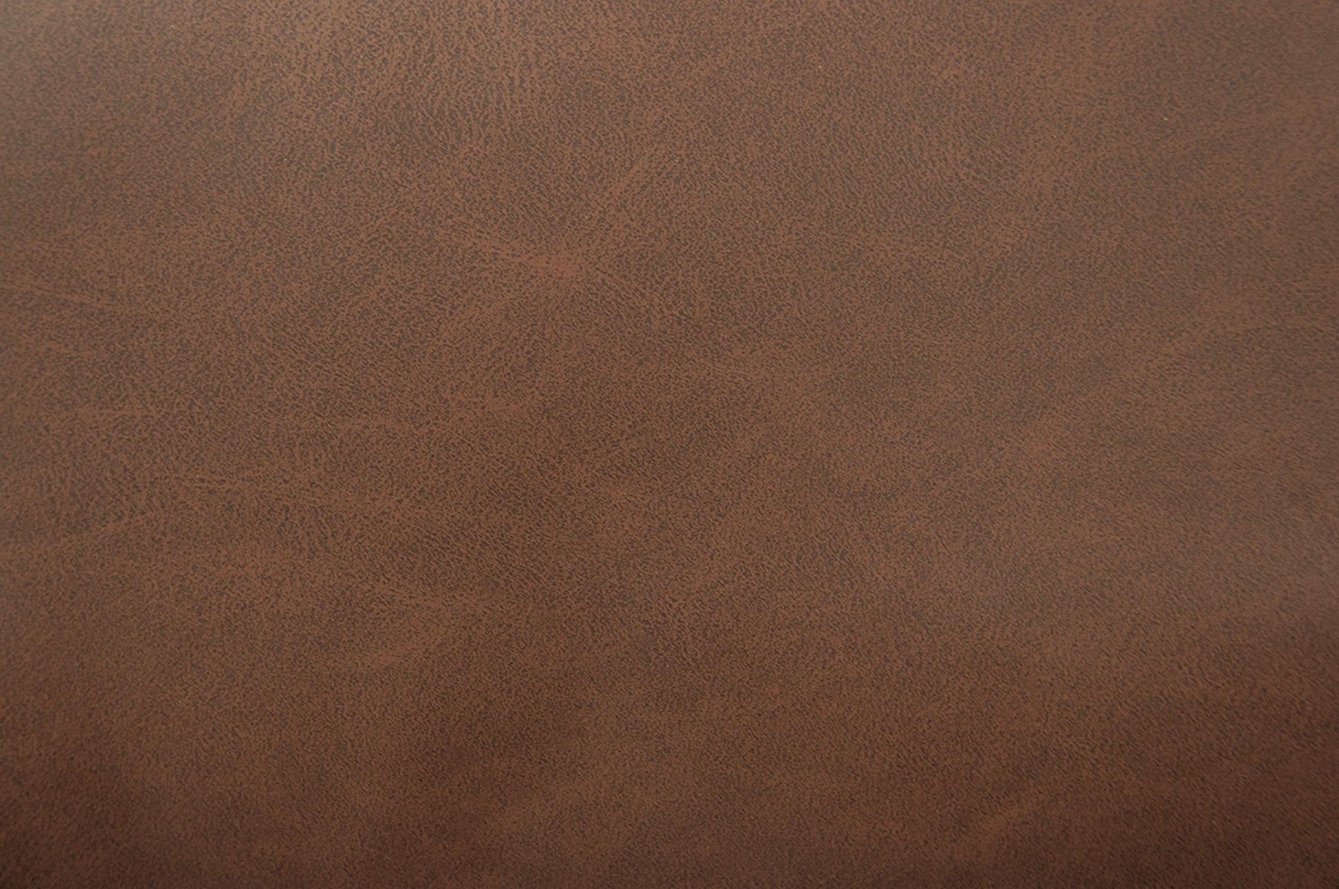 Modern Brown Faux Leather Reclining Sofa - 3 Seat