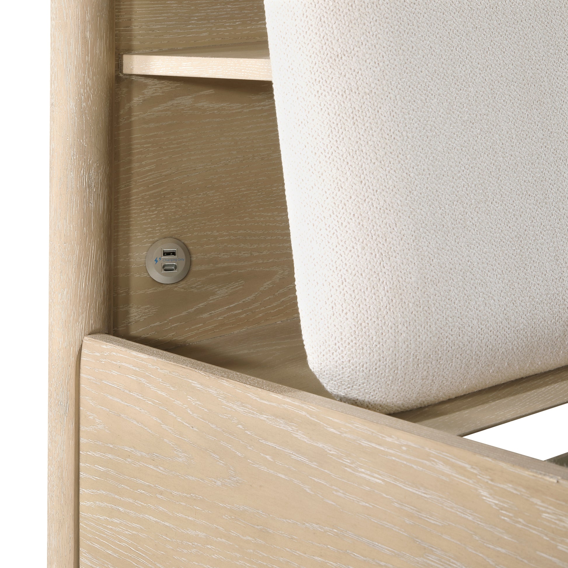 King Platform Bed - Storage & USB Charging