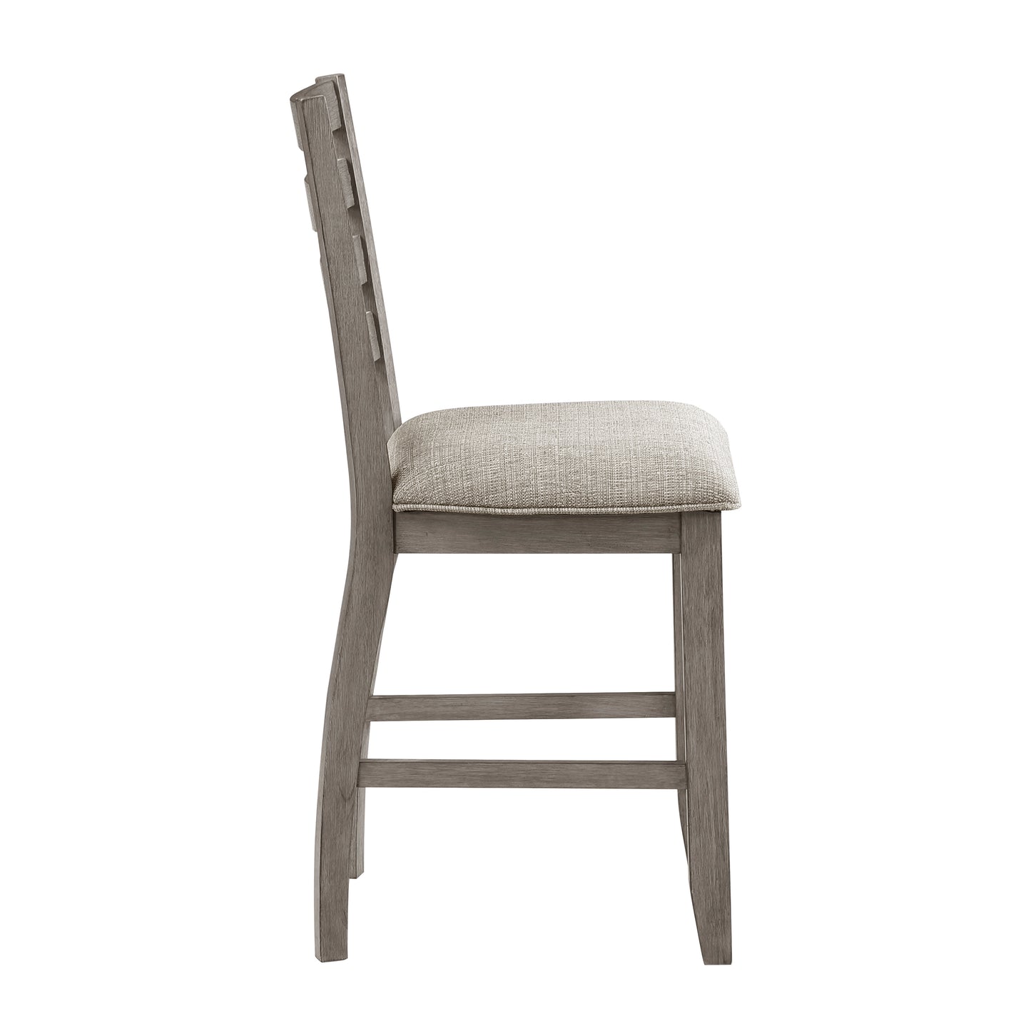 Gray Traditional Dining Chairs - 2 Piece Set