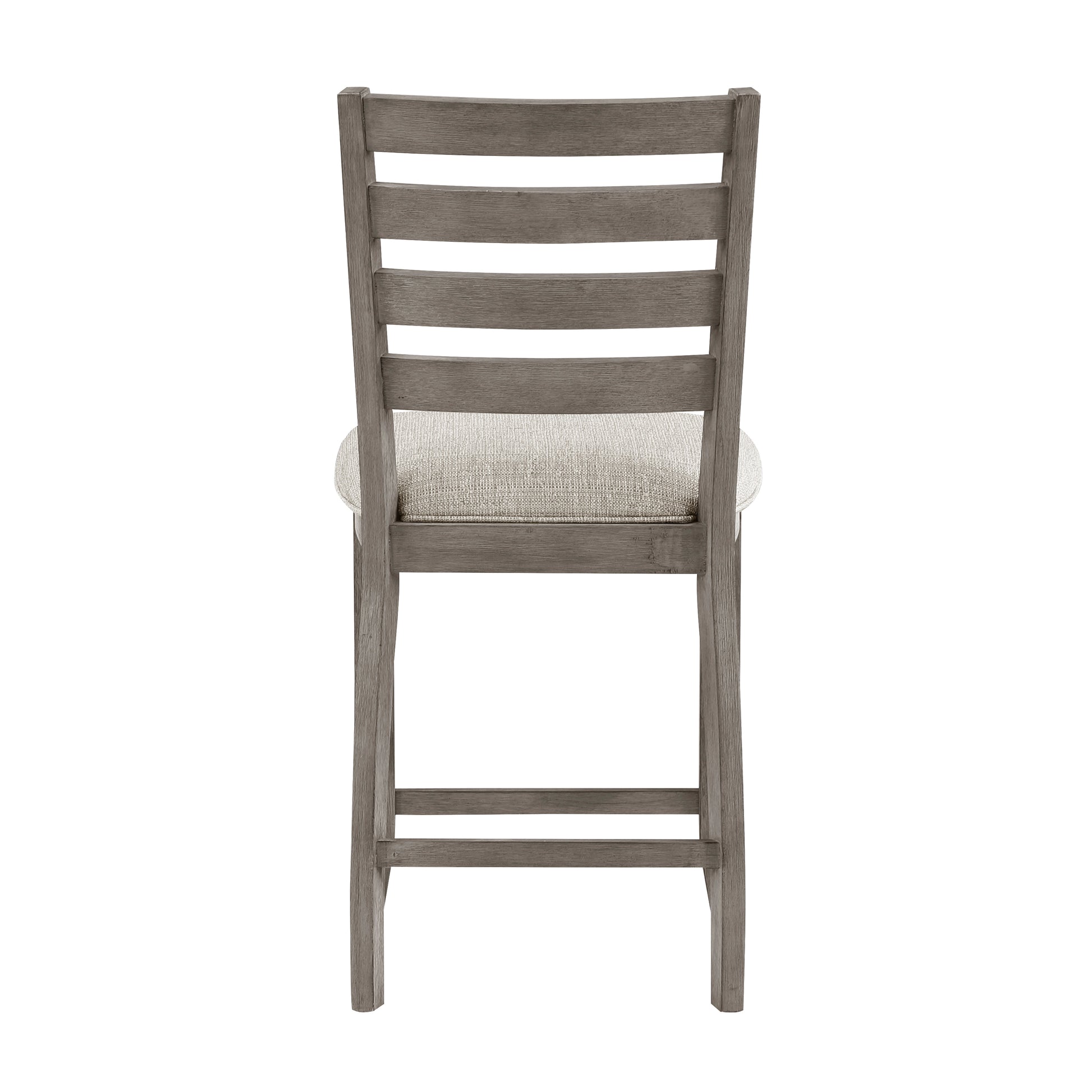 Gray Traditional Dining Chairs - 2 Piece Set