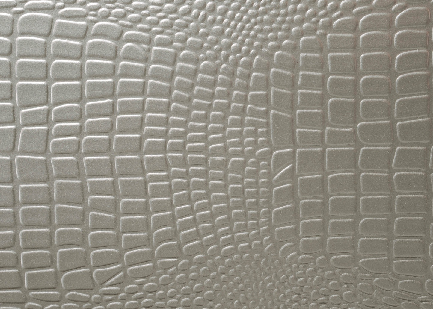 Champagne Crocodile Texture Upholstered Bed Frame - Full Size for Bedroom