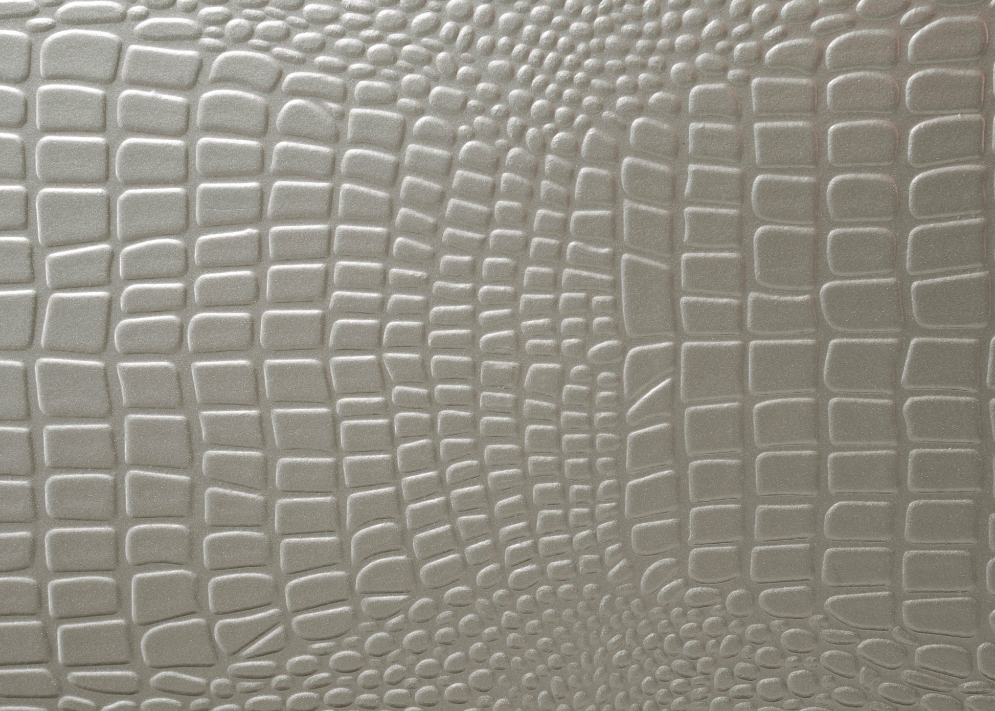 Champagne Crocodile Texture Upholstered Bed Frame - Full Size for Bedroom
