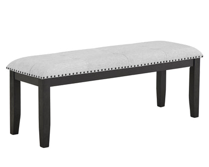 Contemporary Gray Dining Set - Seats 6 Marble Table