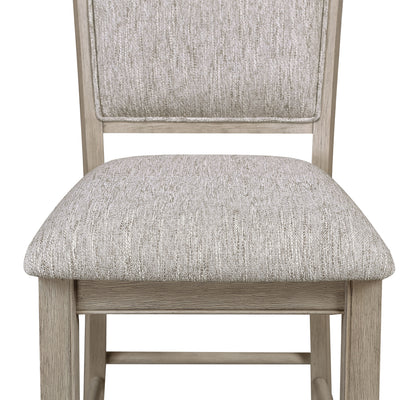 6pc Dining Set - Farmhouse Style Table & Chairs