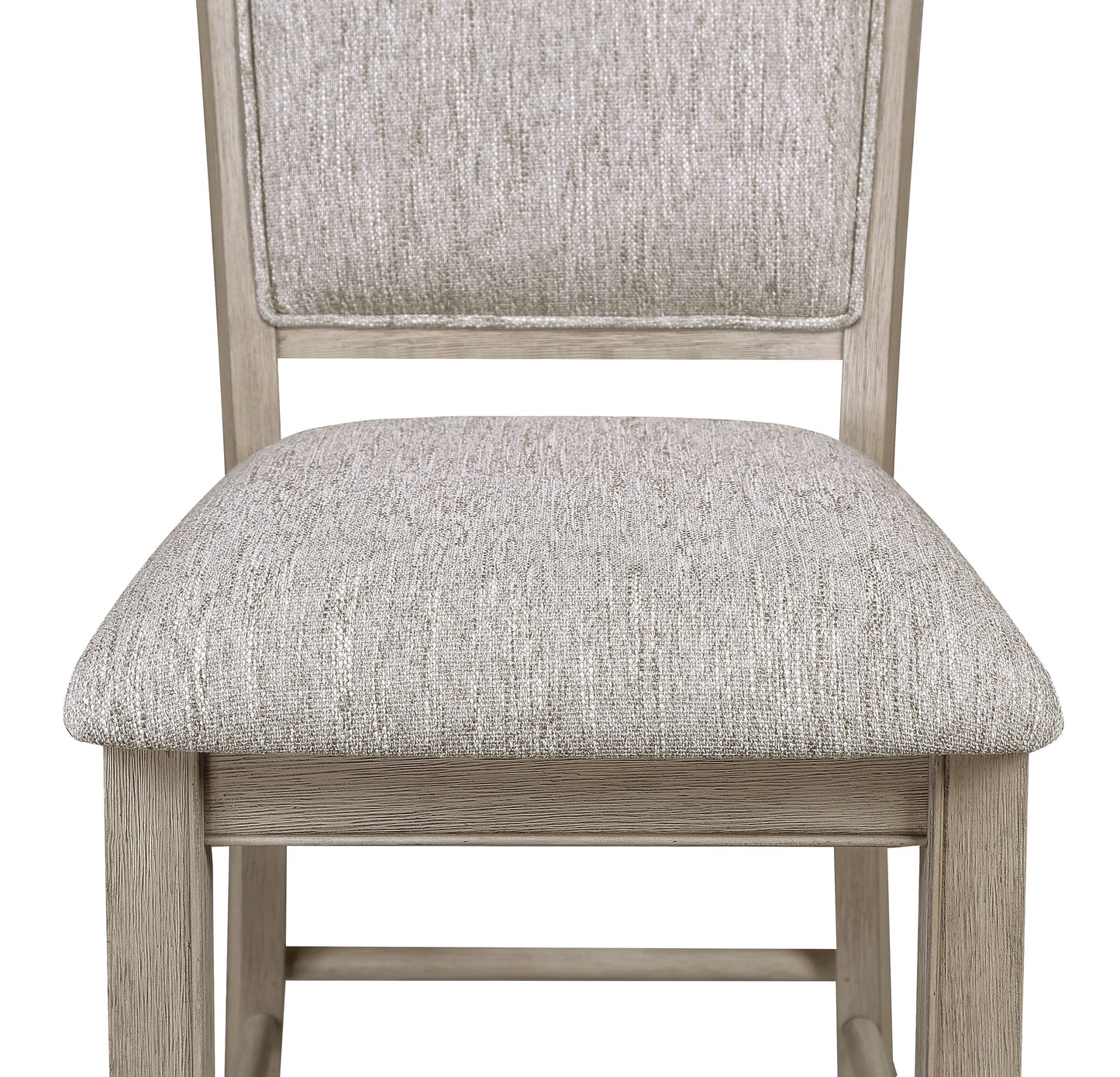 5-Piece Dining Set - Contemporary Farmhouse Style, Square Table
