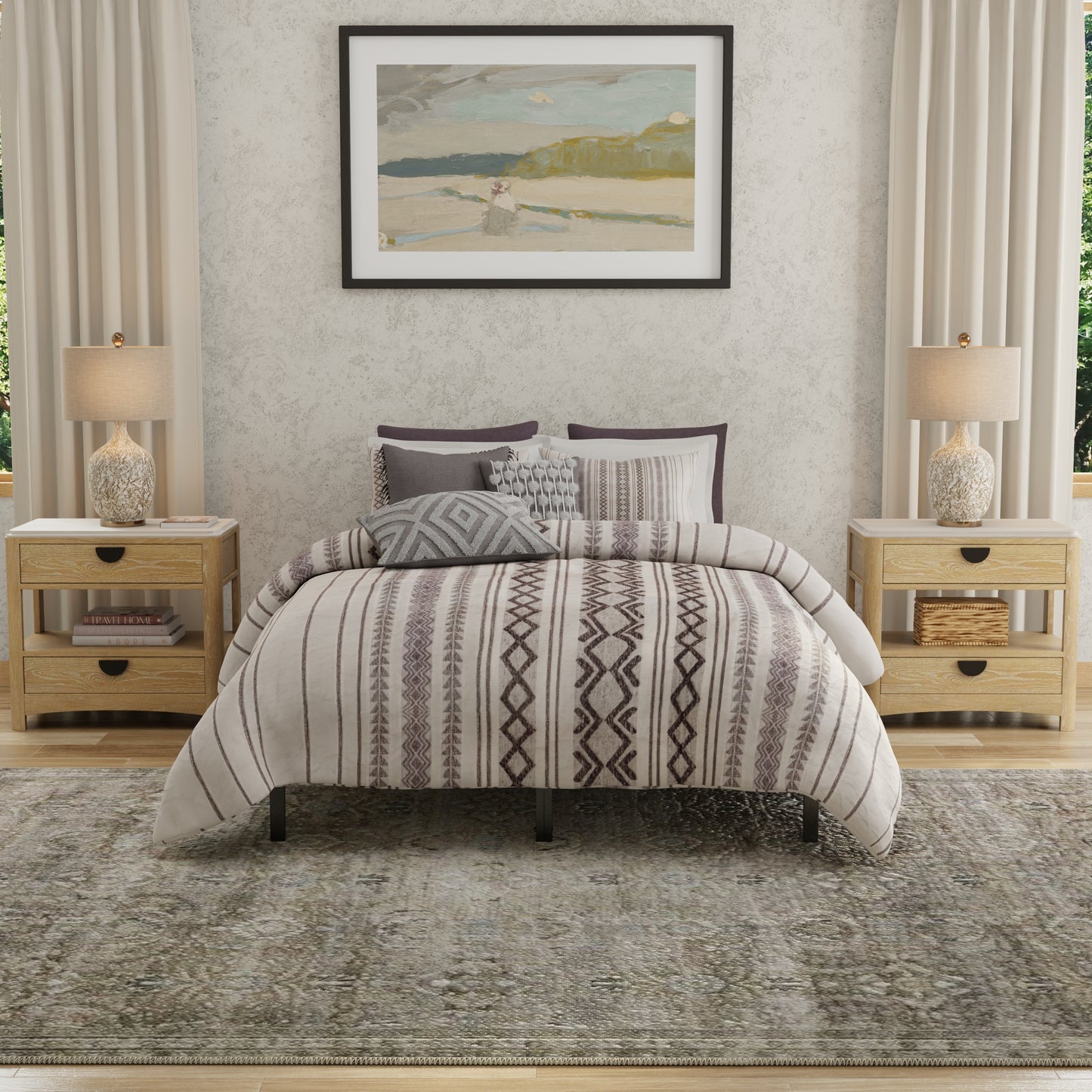 Twin Steel Platform Bed Frame - Black for Bedroom