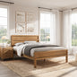 Maddox Modern Wood Queen Panel Bed