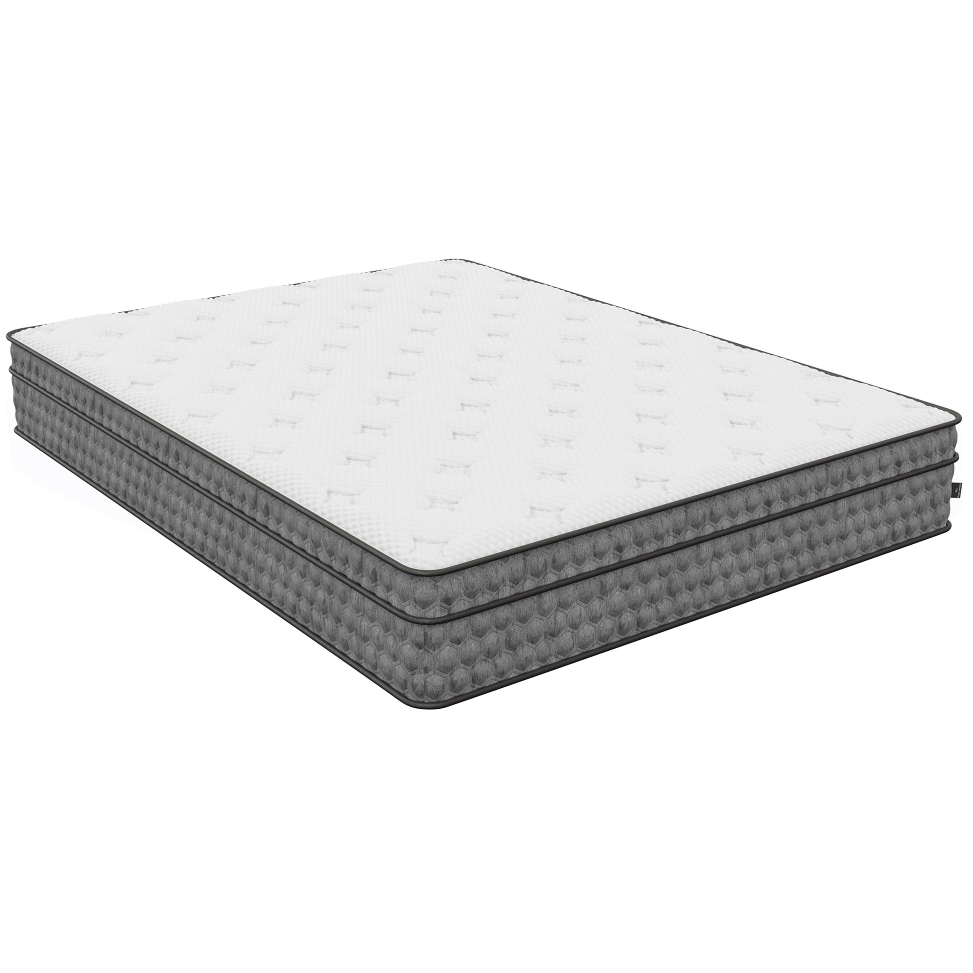 Diamond Zen Cool Gel Conforming Memory Foam Hybrid with Luxurious Euro-Top 11" Medium Feel, Greenguard Gold Certified, Made in the USA (Twin)