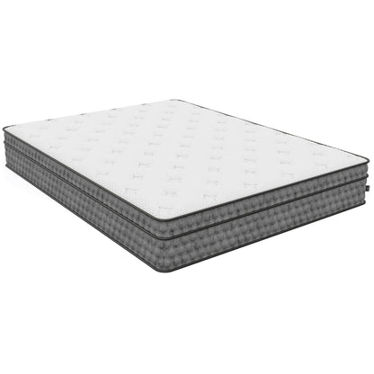 Diamond Zen Cool Gel Conforming Memory Foam Hybrid with Luxurious Euro-Top 11" Medium Feel, Greenguard Gold Certified, Made in the USA (Twin)