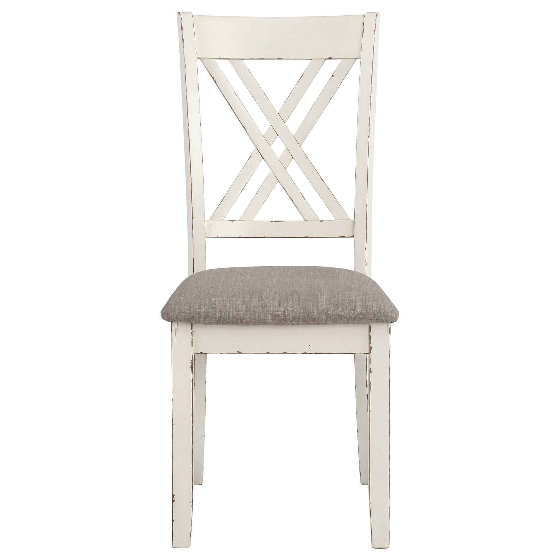 7 Piece Farmhouse Dining Set - Vanilla White