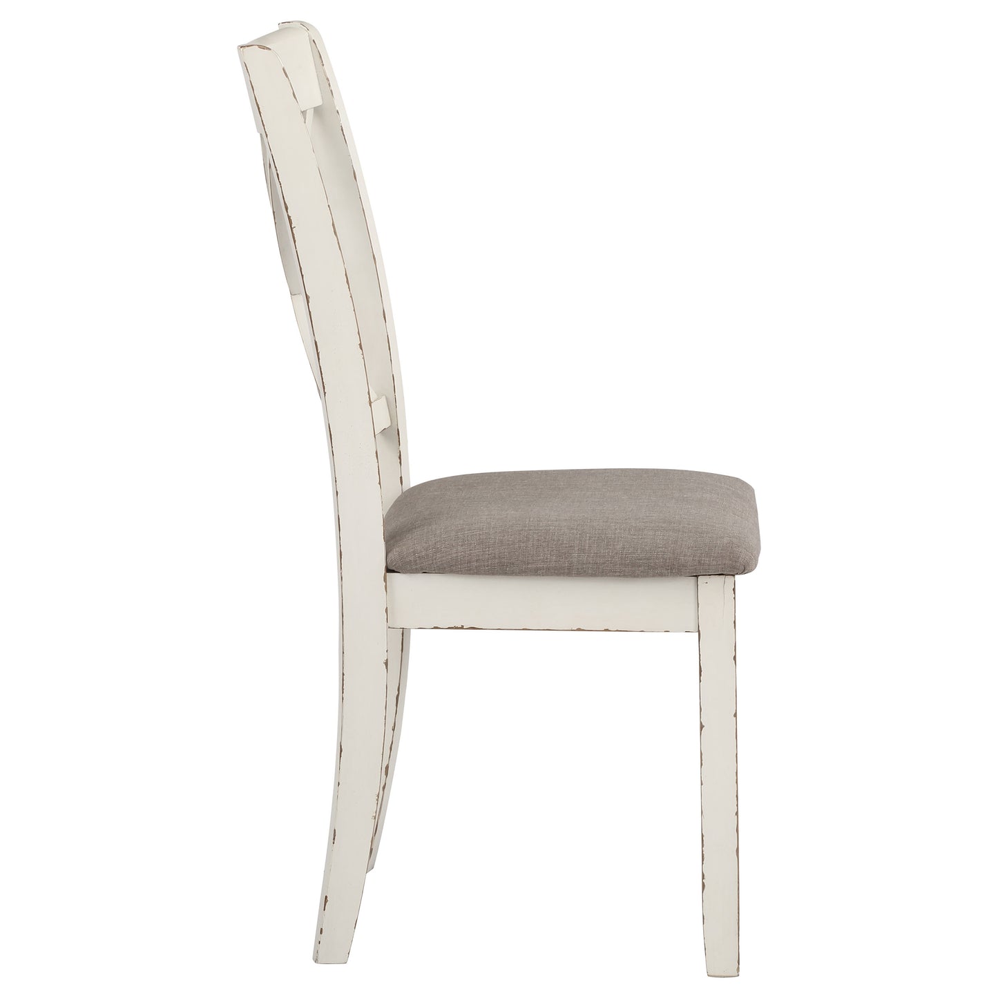 7 Piece Farmhouse Dining Set - Vanilla White