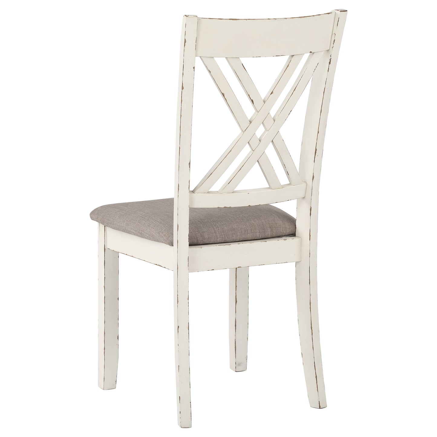 7 Piece Farmhouse Dining Set - Vanilla White