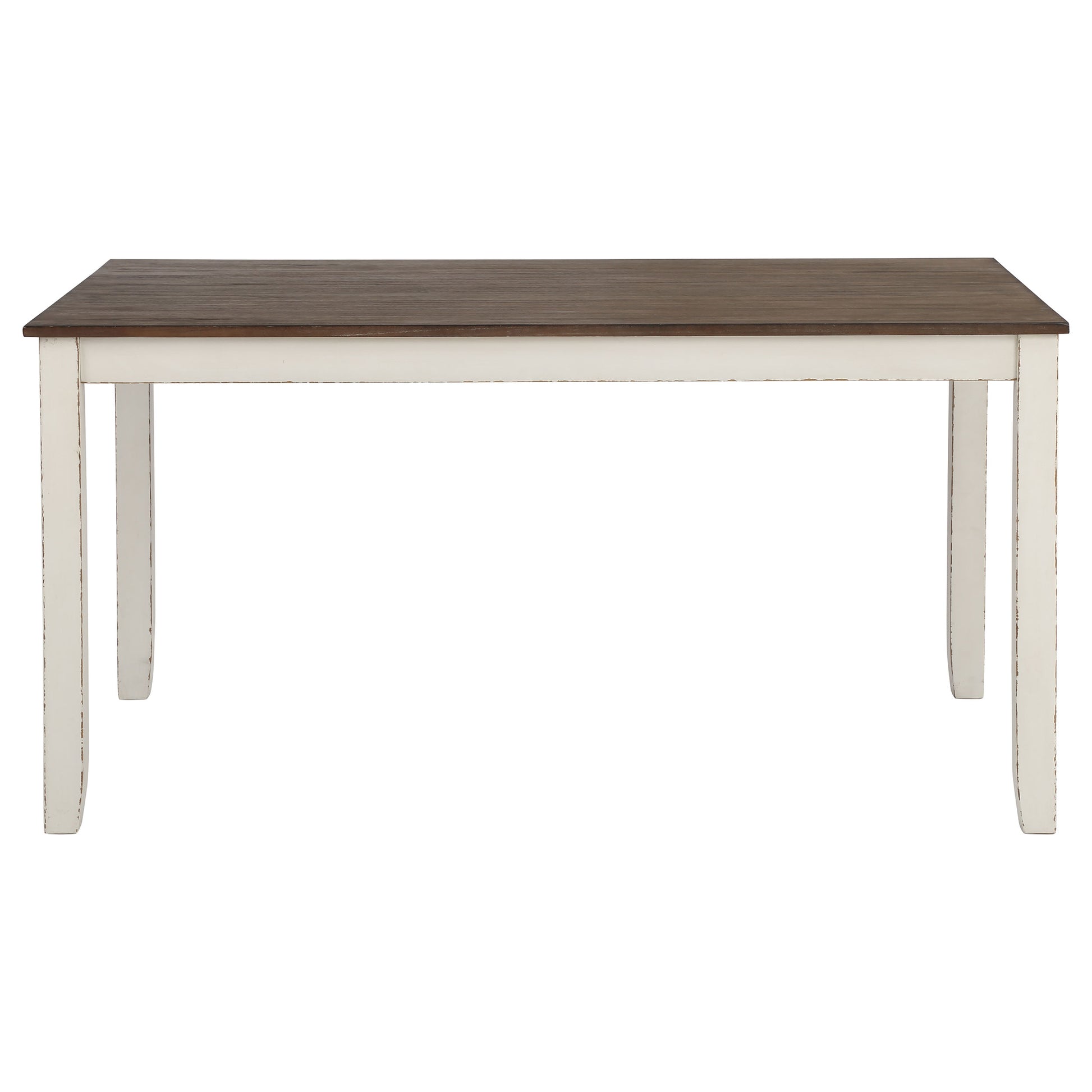 7 Piece Farmhouse Dining Set - Vanilla White