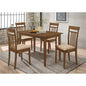 Liandra Chestnut 5-piece Dining Set