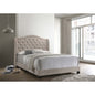 Maassluis Beige Upholstered Eastern King Bed