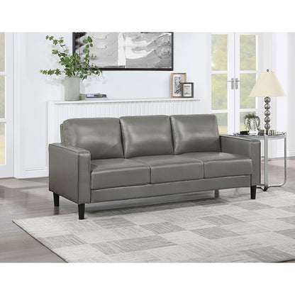 Farallone Grey Track Arm Sofa