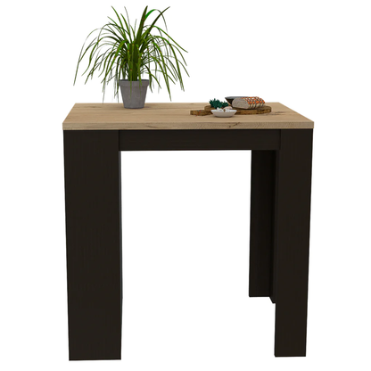3-Drawer Kitchen Island Wenge and Pine - Storage & Dining