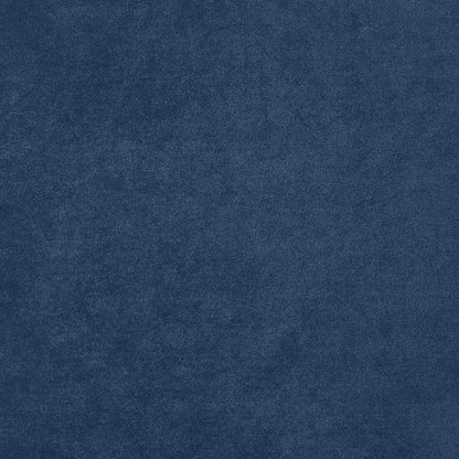 Blue Velvet King Wingback Bed with Chrome Legs for Bedroom