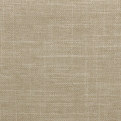 Oatmeal Upholstered King Panel Bed - Box Spring Not Needed