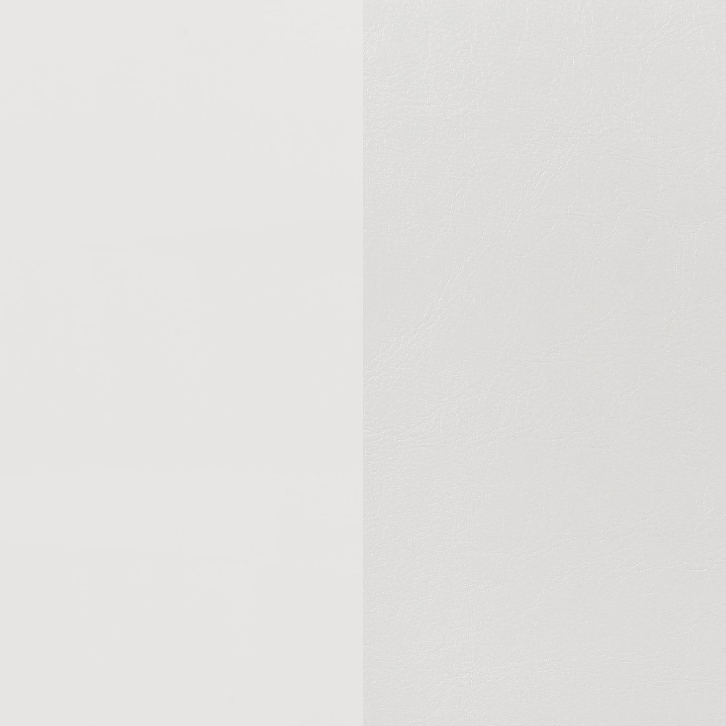 White Queen Panel Bed - LED Lighting & No Box Spring Needed