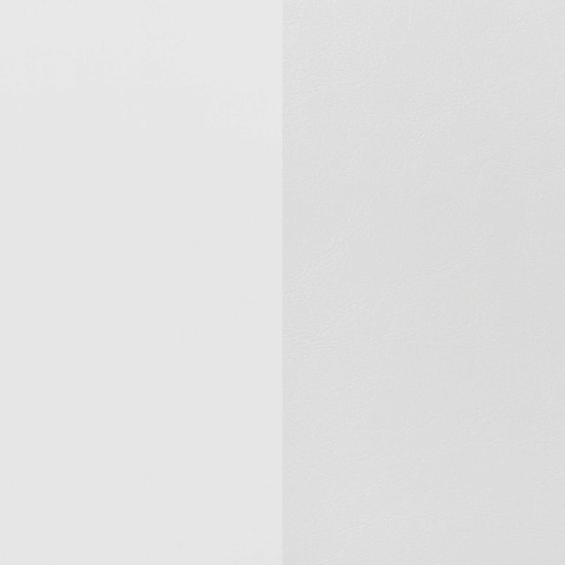 White Queen Panel Bed - LED Lighting & No Box Spring Needed