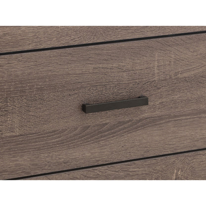 King Size Oak Barrel Panel Bed Frame